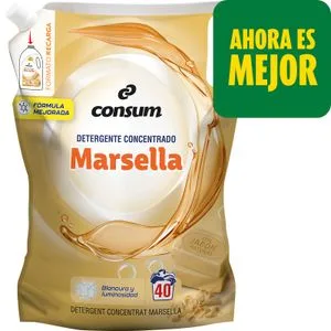 Detergente Líquido Marsella Rellenable 40 Lv