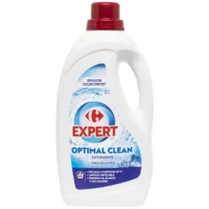 Detergente Líquido Optimal Clean Frescor Alpino Expert Carrefour 44 Lavados.