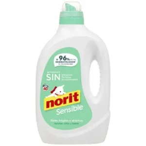 Detergente Líquido para Pieles Sensibles Norit 40 Lavados.