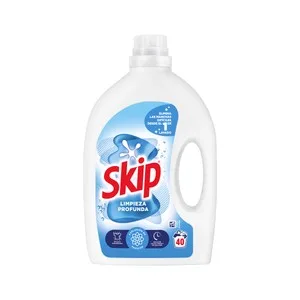 Skip Detergente Líquido para unos Resultados Impecables Incluso en Agua Fria 40 Lav. 1.8 L. 40 UD