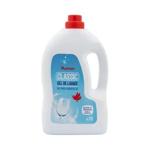 Producto Alcampo Detergente para Lavavajillas en Gel 75 Lavados, 1.5 L. 1500 ML