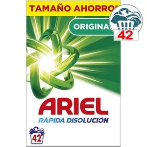 Detergente Polvo Original Rápida Absorción  Ariel 41.74 Cacito