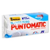 Detergente Puntomatic Blanco 8 Pastillas