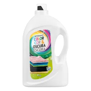 Detergente Ropa de Color y Oscura Bosque Verde Líquido 3 L