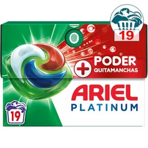 Detergente Cápsulas Extra Poder Quitamanchas Todo en 1 Pods  Ariel 18.98 Dosis