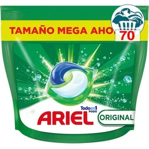 Detergente Cápsulas Original Todo en 1 Pods  Ariel 69.46 Dosis