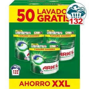 Detergente Cápsulas Original Todo en 1 Pods Ahorro XXL  Ariel 131 Dosis