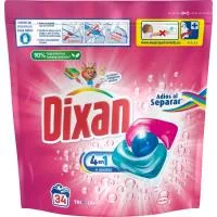 Detergente Triocaps Dixan Adios al Separar, Bolsa 24 Dosis