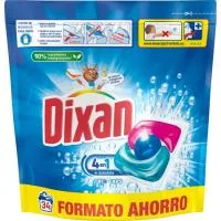 Detergente Triocápsulas Adiós a Separar Dixan, Bolsa 34 Dosis