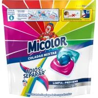 Detergente Triocápsulas Micolor Adios al Separar, Caja 25 Dosis