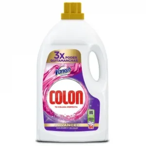 Detergente y Quitamanchas Líquido Vanish Colon 60 Lavados.