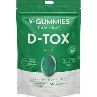 Detox Gominolas Vgummies, 50 Uds, Bote 125 G