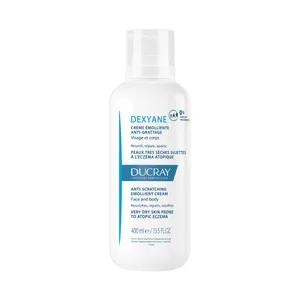 Ducray Dexyane Crema Emoliente Antirrascado, para Pieles Muy Secas y Atópicas 400 Ml.