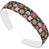 Diadema Ancha Flores Annaba, Pack 1 Ud