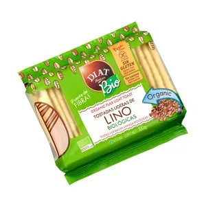 Diat Radisson Tostadas Ligeras de Lino Ecológicas, sin Gluten 100 G.