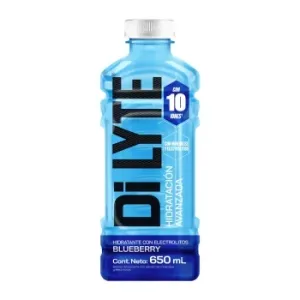 Dilyte Bebida Isotónica Hidrante con Electrolitos Sabor Blueberry Botella 65 Cl.
