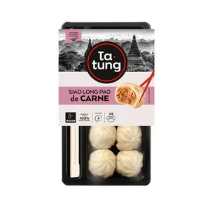 Ta-tung Dim Sum Siao Long Pao de Carne, Listos para Calentar y Comer Ta-tung 230 G.