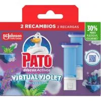 Discos Activos Recabio Virtual Violet Pato, Recambio 2 Uds