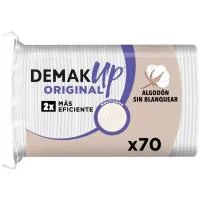 Discos Algodón Oval Original Demak'up, Paquete 70 Uds