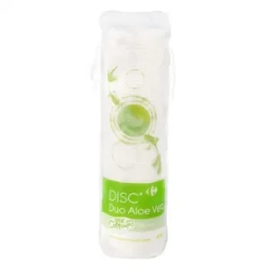 Discos Desmaquillantes con Aloe Vera Carrefour 70 Ud.