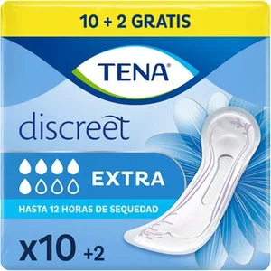 Discreet Compresa de Incontinencia Extra + 2 Unidades Gratis Tena