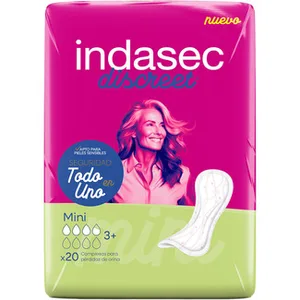 Discreet Compresa de Incontinencia Mini Indasec