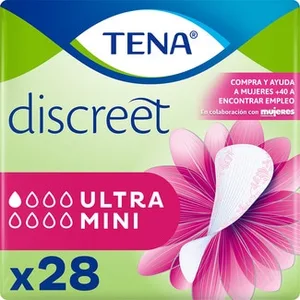 Discreet Compresa de Incontinencia Ultra Mini Tena