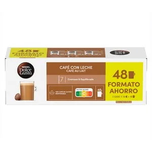 Dolce Gusto Café en Cápsulas con Leche I7, 48 Uds.