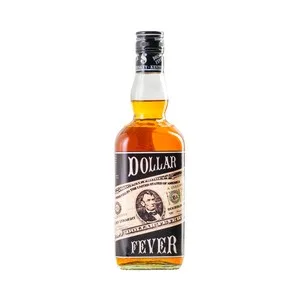 Dollar Fever Bourbon Whiskey Elaborado en España Botella 70 Cl. 700 ML