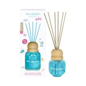 DON Algodón Ambients Baby Ambientador Perfumador de Varillas (mikado), con Fragancia Original 60 Ml.