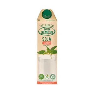 DON Simón Bebida de Soja Ligera (100% Vegetal), con Alto Contenido en Proteínas 1 L 1000 ML