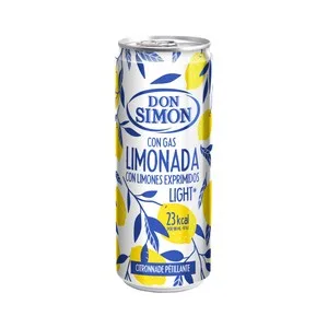 DON Simon Bebida Limonada con Gas en Lata, 300 Ml. 330 ML