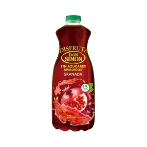 DON Simon Néctar sin Azúcar Añadido de Granada y Uva Botella de 1,5 L. 1500 ML