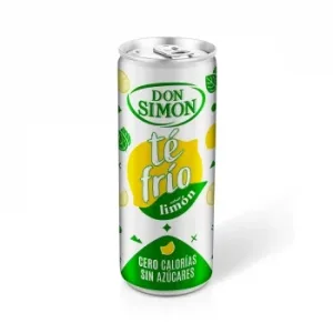 Don Simón Té Frío Sabor Limón sin Calorías Cero Calorías Lata 33 Cl.