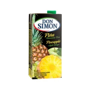DON Simon Zumo de Piña en Brick de 1 L. 1000 ML