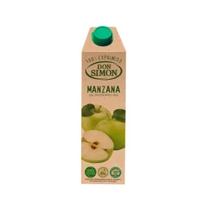 DON Simon Zumo Exprimido de Manzana DON Simon Brick de 1 L. 1000 ML