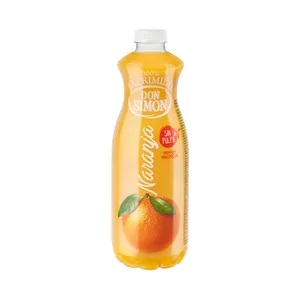 DON Simon Zumo Refrigerado Exprimido de Naranja sin Pulpa Botella de 1 L. 1000 ML