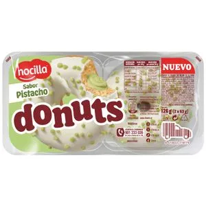 Donuts Pistacho 2 Unidades 126 Gr