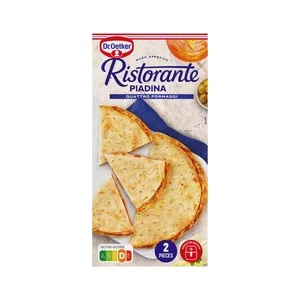 Dr. Oetker Ristorante Piadina (pan Plano) a los 4 Quesos 2 X 140 G. 280 G