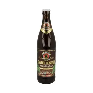 Paulaner Dunkel Cerveza de Trigo Botella de 50 Centilitros 500 ML