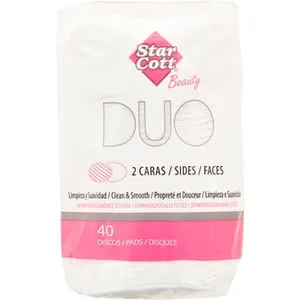 Duo Discos Desmaquilladores Ovalados 2 Caras Star Cott