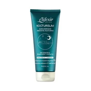 E"lifexir Crema de Noche Drenante y Quemagrasas con Textura Gel y Acción Intensiva E"lifexir Nocturslim 200 Ml.