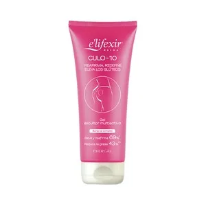 E"lifexir Gel Escultor y Reafirmante Multiactivo, Espcial Zona de Gluteos E"lifexir Culo-10 200 Ml.
