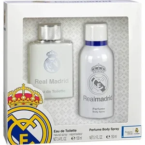 Eau de Toilette Natural Masculina + Desodorante Spray 150 Ml Real Madrid
