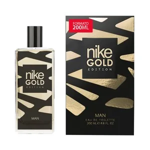 Nike Eau de Toilette para Hombre con Vaporizador en Spray Nike Gold 200 Ml.