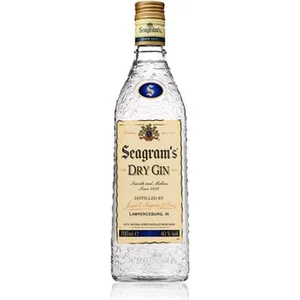 Ginebra Dry Gin  Seagram's 70 CL