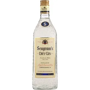 Ginebra Dry Gin  Seagram's 1 L