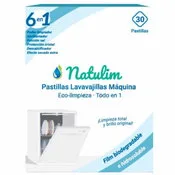 Eco Pastillas Lavavajillas 6 en 1 - 30 Lavados