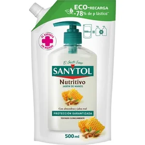 Eco-recarga Jabón de Manos Nutritivo con Almendras y Jalea Real Sanytol