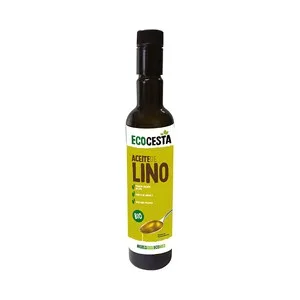 Ecocesta Aceite de Lino de Cultivo Ecológico 500 Ml.